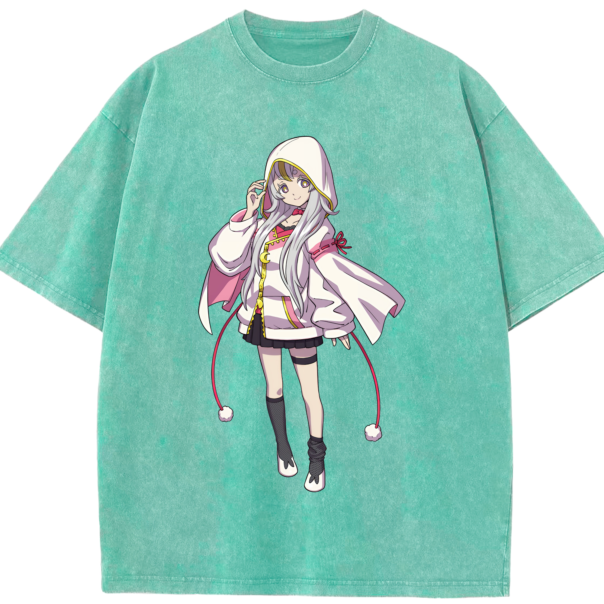 （画像用） 妖怪ウォッチ Yo-kai Watch 綿100% ヴィンテージ風 半袖Tシャツ（フロントプリント）